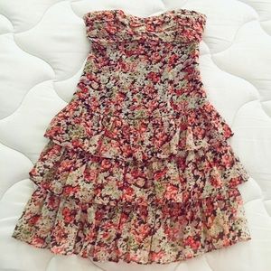 Floral Spring/Summer Halter Dress